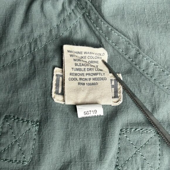 Duluth Trading Heirloom Gardening Short Overalls Womens XS Green Ripstop Stretch - Picture 6 of 10